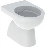 Geberit Renova Stand-WC Tiefsp&uuml;ler, Abg.verti teilgeschl.Form, Rimfree, wei&szlig;