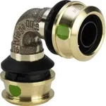Viega Winkelkupplung mit SC Raxofix 5316 in 16mm Siliziumbronze 90 Grad