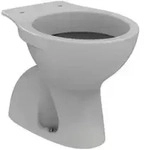 IS Standtiefsp&uuml;l-WC Eurovit, Abgang innen senkrecht, 360x560x395mm, Wei&szlig;