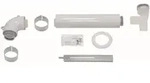 Vaillant Basis-Anschluss-Set Brennwert 60/100 PP an Abgasl. DN 80 im Schacht