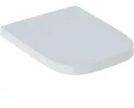 Geberit Renova Plan WC-Sitz, eckiges Design Bef. v. oben, f.WC teilgeschl. Form ...