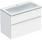 Geberit iCon Set MWT m. US, 2 Schubl. 90x63x48cm, wei&szlig; matt/KeraTect