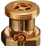 OVENTROP-Sperrventil SVE DN 32, G 2 AG, PN 10, Messing