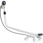 Viega Ab-und &Uuml;berlauf Multiplex Trio 6161.72 in 1070mmxDN40/50 verchromt