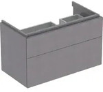 Geberit Xeno2 Unterschrank f. WT m. Ablg. li m. 2 Schubl., 88x53x46,2cm, scultur...