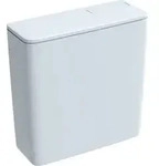 Geberit AP128 AP-Sp&uuml;lkasten, Sp&uuml;l-Stopp-Sp aufg., WA mittig / seitlich,