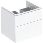 Geberit Xeno2 Unterschrank f. WT, 2 Schubl. 58x53x46,2cm, wei&szlig;