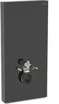 Geberit Monolith Sanit&auml;rmodul f&uuml;r Wand-WC 101cm Glas schwarz, Alu. schwarzchrom