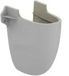 IS Wands&auml;ule Eurovit f&uuml;r Waschtisch, 250x300x370mm, Wei&szlig;