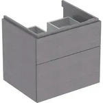 Geberit Xeno2 Unterschrank f. WT, 2 Schubl. 58x53x46,2cm, sculturagrau