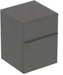 Geberit Smyle Square Seitenschrank mit zwei Schubladen, 45x60x47cm, lava