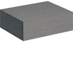 Geberit Xeno2 Seitenschrank mit 1 Schublade 58x20x46,2cm, sculturagrau