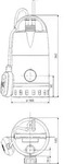 Grundfos Unilift CC9 &ndash; A1 HG Tauchpumpe