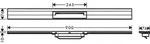 Hansgrohe RainDrain Flex Duschrinne 900 mm k&uuml;rzbar f&uuml;r Wandmontage BST