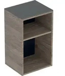 Geberit Smyle Seitenschrank, eckig, offen 36x60x29,9cm, Nussbaum
