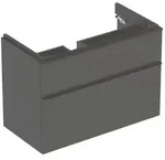 Geberit Smyle US f&uuml;r WT, eckig, m. 2 Schubl. 88,4x61,7x47cm, lava