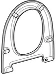 Geberit WC-Sitz, zu Geberit AquaClean Mera Classic wei&szlig;