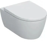 Geberit iCon Set Wand-WC mit WC-Sitz, Rimfree Tiefsp&uuml;ler, geschl., T:53cm,...