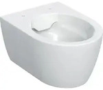 Geberit iCon WWC Tiefsp&uuml;ler, verk. Ausl. 49cm geschl. Form, Rimfree, wei&szlig;