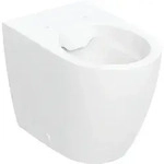 Geberit iCon Stand-WC Tiefsp&uuml;ler, wandb&uuml;ndig geschl. Form, Rimfree, wei&szlig;,