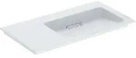 Geberit ONE MWT 90x48cm, CleanDrain, Ablg.li o. Hl., o. &Uuml;l., wei&szlig;,