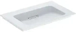 Geberit ONE MWT 75x48cm, CleanDrain o. Hl., o. &Uuml;l., wei&szlig;, KeraTect/wei&szlig; glzd
