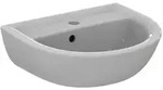 IS Handwaschbecken Eurovit, 1 Hl., m.&Uuml;l., 450x350x155mm, Wei&szlig;