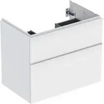 Geberit iCon Unterschrank f&uuml;r WT, 2 Schubl. 74x61,5x47,6cm, wei&szlig; matt