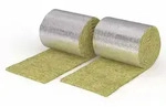 Rockwool Steinwollematte Klimarock Alu- kaschierung 30mm B/L:0,5/6,1m, per qm