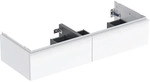 Geberit iCon Unterschrank f&uuml;r DWT, 2 Schubl. 118,4x24,7x47,6cm, wei&szlig;