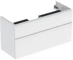Geberit iCon Unterschrank f&uuml;r WT, 2 Schubl. 118,4x61,5x47,6cm, wei&szlig; matt