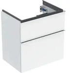 Geberit iCon Unterschrank f. WT, verk. Ausld. 59,2x61,5x41,6cm, wei&szlig; hgl/Gr. chr...