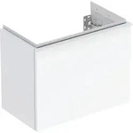 Geberit iCon Unterschrank f&uuml;r HWB, 1 Schubl. 52x41,5x30,7cm, wei&szlig; hgl./Gr. wei&szlig;