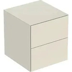Geberit ONE Seitenschrank mit 2 Schubl. 45x49,2x47cm, sandgrau hgl.