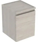 Geberit Renova Plan Seitenschrank, 1 Schubl. 40x55x44,5cm, Nussbaum hickory hell