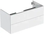 Geberit ONE Unterschrank f&uuml;r WT/-Platte 2 Schubl., 103,6x50,4x47cm, wei&szlig; matt