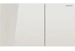 Geberit Sigma70 BetPl., f&uuml;r 2-Mengen-Sp&uuml;lung Square, Glas sand-grau