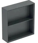 Geberit Regal quadratisch 45x46,7x13,2cm, lava matt
