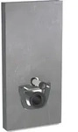 Geberit Monolith Sanit&auml;rmodul f&uuml;r Wand-WC 101cm Steinzeug Schieferoptik, Alu.