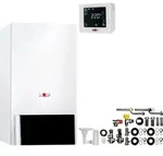 Wolf CGU-2K-18 18kW Gas-Heizwert-Kombitherme, Regelung RM-2, Unterputz, L / LL