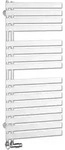 Kermi Designheizk&ouml;rper Credo Half flat, 1039x450 mm (H x L), wei&szlig;, links