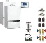 Vaillant Paket 1.154/2 2x ecoTEC plus VC 636/5-5, VRC 700/6, Zubeh&ouml;r, E/H