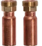 Vaillant Anschlussstutzen G1 (AG) auf Kupferrohr 28 mm 2 Stk.