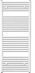Buderus Therm Direct Badheizk&ouml;rper mit Seitenanschlu&szlig; 1500x600 mm (H x L)