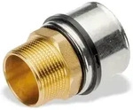 Pipetec Press-&Uuml;bergang Au&szlig;engewinde 50x4 - 1 1/4" PFUA5007 DVGW, TH...
