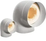 Armacell Armalok 50/100 Bogen, Rohr Au&szlig;en-&Oslash; 28mm, PVC-Universalbogen, Dicke...