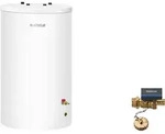 Buderus SP2w, 120 Liter Pufferspeicher Logalux P120/5 W, inkl. KFE-Kugelhahn...