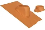 Buderus Dachziegel inkl. Regenkappe, &Oslash; 125 mm, 25 - 45&deg;, rot