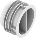 Vaillant Blinddeckel Anschlussstutzen rund &Oslash; 75/62 f&uuml;r...