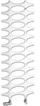 Kermi Designheizk&ouml;rper, Bad-Heizk&ouml;rper Ideos, 1526x508 mm (H x L), wei&szlig;